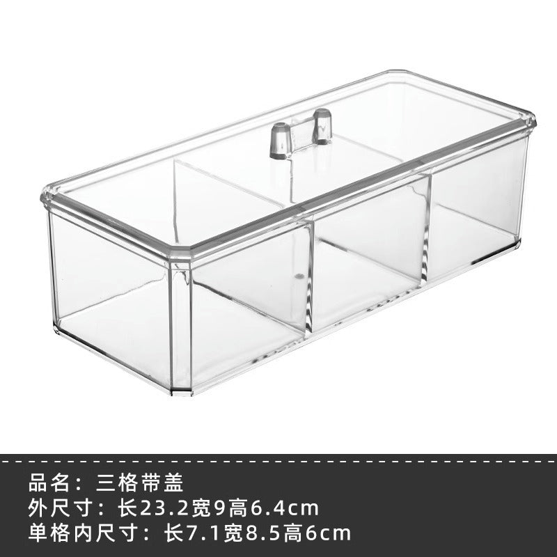 Makeup Cotton Storage Box Beauty Egg Cotton Swab Powder Puff Makeup Remover Cotton Desktop Storage with Lid Bar Storage Transparent Organization
