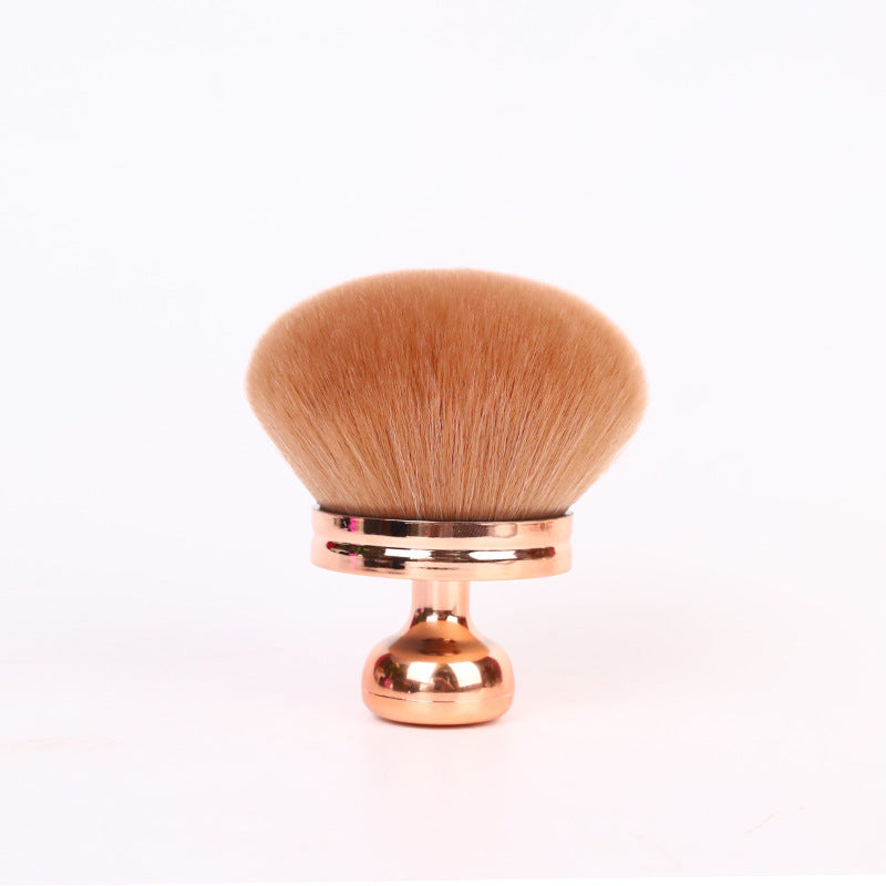 Cross-Border Multifunctional Mushroom Head Body Brush for Loose Powder Setting Makeup Brush Soft Bristle Portable Set Factory Direct Supply