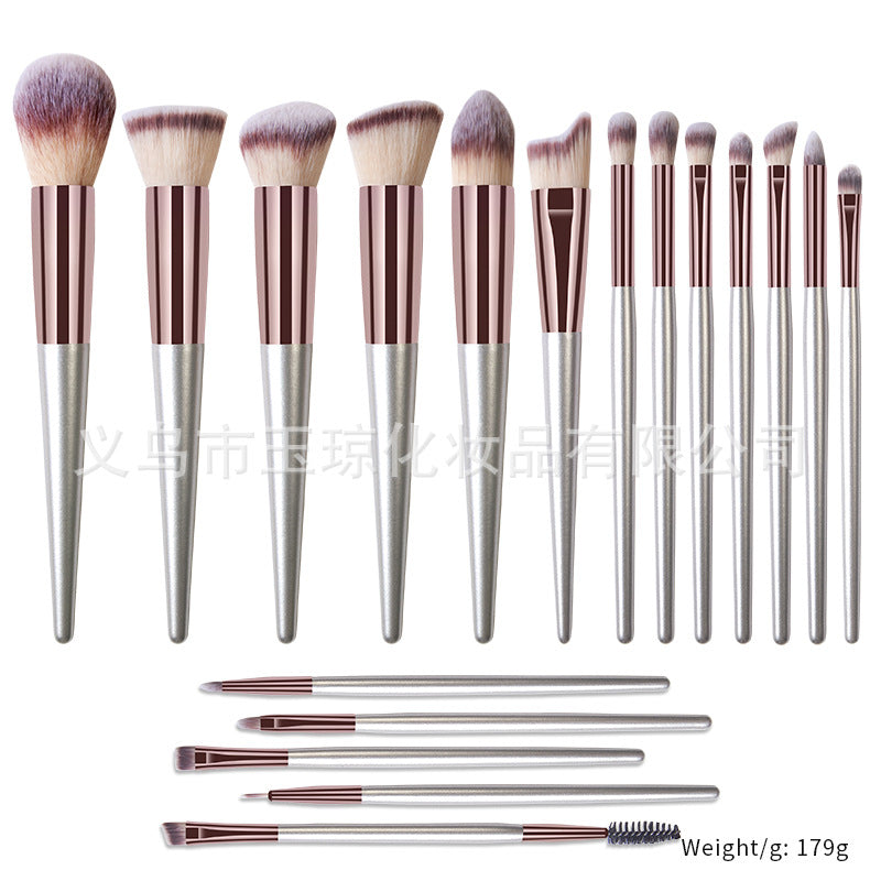Cross-border explosions makeup brush suit 33-piece set beauty egg powder puff super soft eye shadow brush foundation brush beauty wholesale