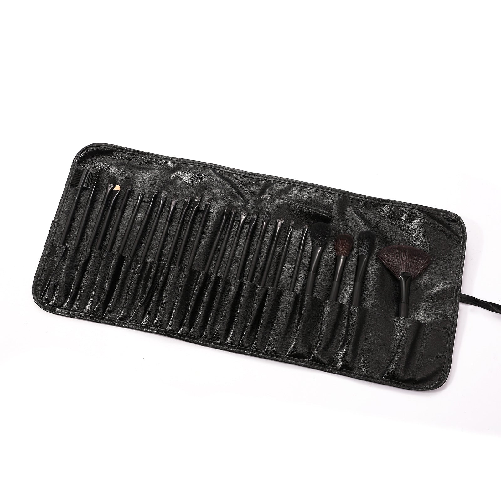 Low-Priced 24-Piece Makeup Brush Set, Animal Hair Portable Beauty Tools