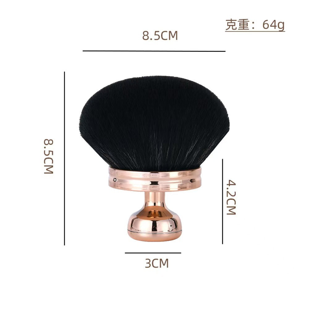 Cross-Border Multifunctional Mushroom Head Body Brush for Loose Powder Setting Makeup Brush Soft Bristle Portable Set Factory Direct Supply