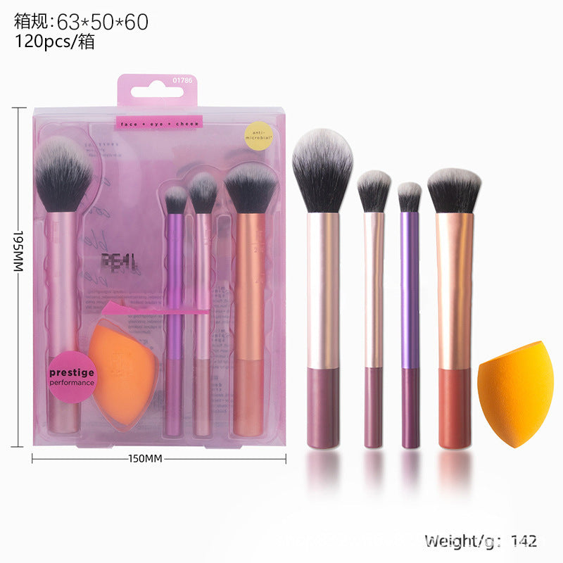 American RT series full set of makeup brushes suit 1997 blush brush vignetting brush eye shadow brush beauty eggs for foreign trade