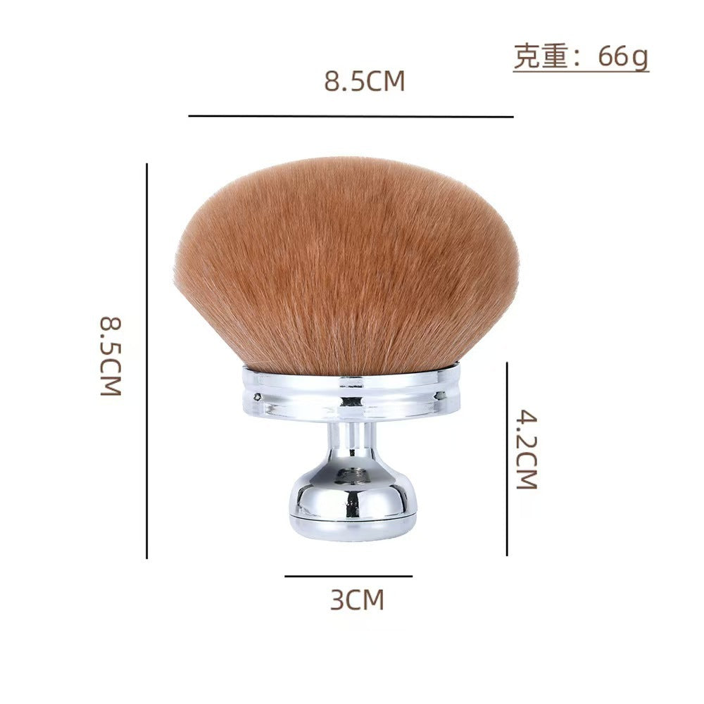 Cross-Border Multifunctional Mushroom Head Body Brush for Loose Powder Setting Makeup Brush Soft Bristle Portable Set Factory Direct Supply