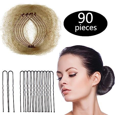 Hair Maker Dance Net Bag Ball Head Pan Head Stewardess Head Flower Hair Invisible Hair Net Wig Disposable Wig
