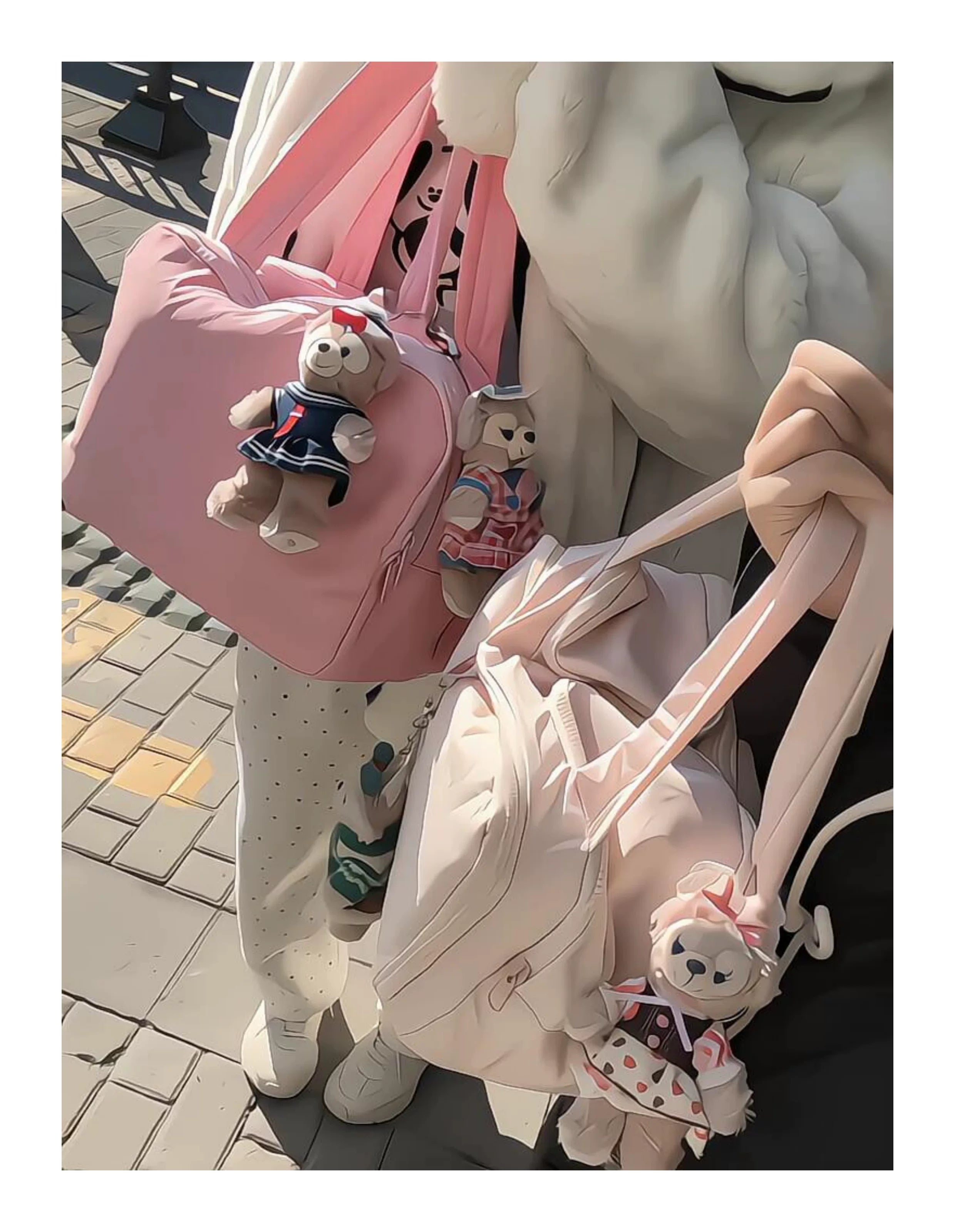 Fashionable and Simple 2025 New Style Makeup Bag, Large Capacity, Divided and Layered Toiletry Bag, Portable Travel Makeup Storage Bag
