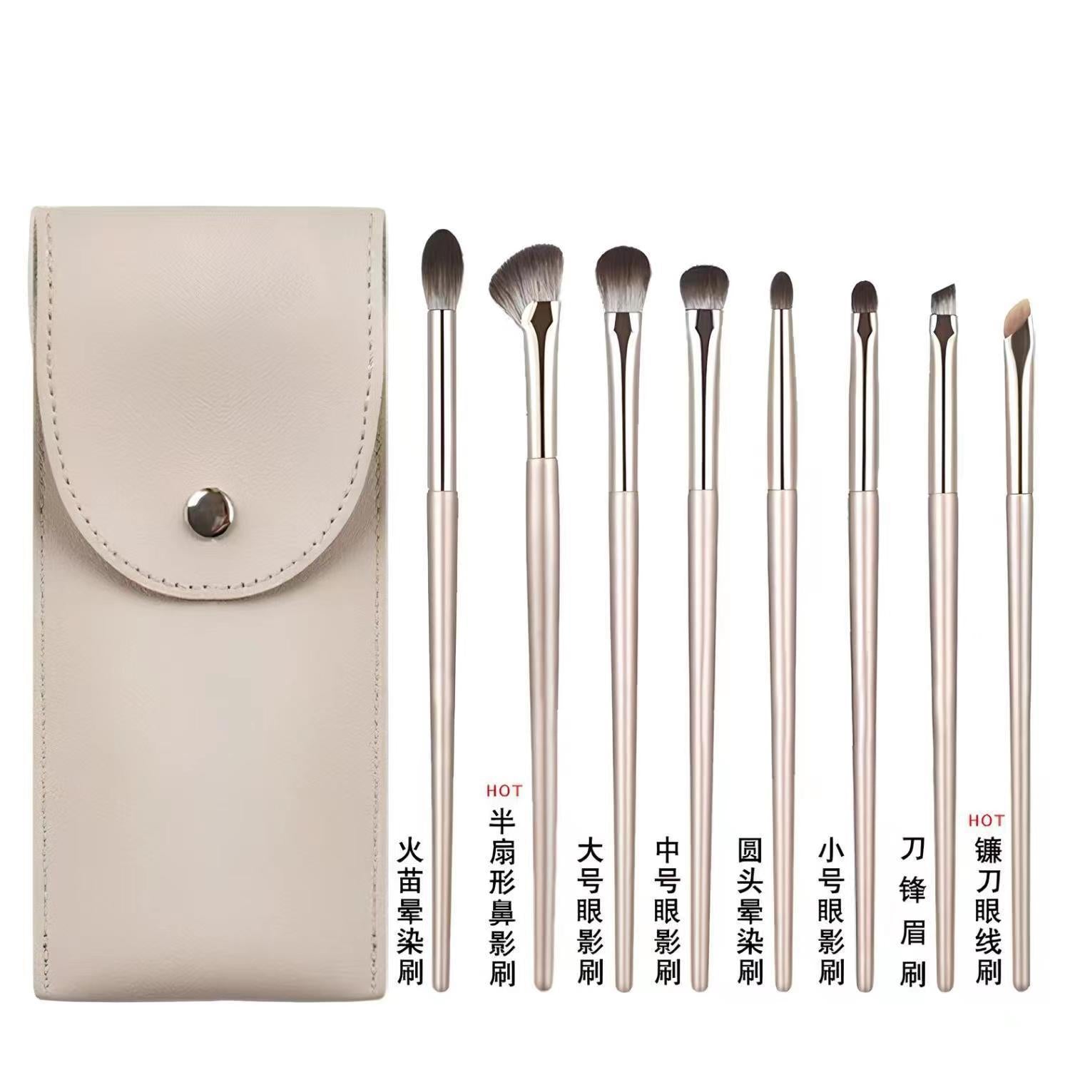 13 Pieces 15 Pieces Gilt Makeup Brush Set Eye Shadow Brush Eye Brush Full Set of Brushes Manufacturer Wholesale Dropshipping
