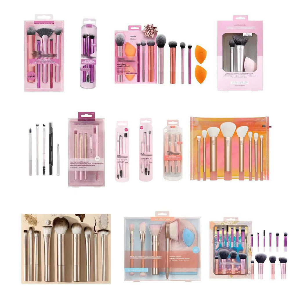 American RT series full set of makeup brushes suit 1997 blush brush vignetting brush eye shadow brush beauty eggs for foreign trade