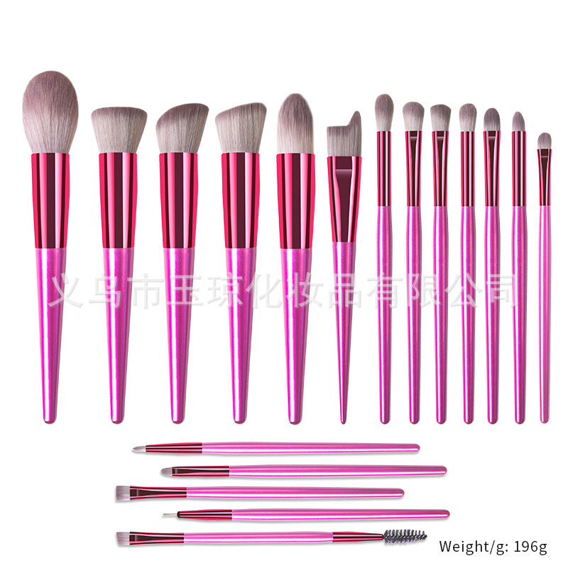 Cross-border explosions makeup brush suit 33-piece set beauty egg powder puff super soft eye shadow brush foundation brush beauty wholesale