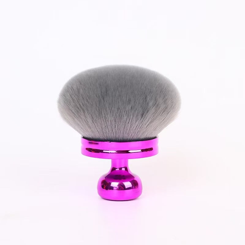 Cross-Border Multifunctional Mushroom Head Body Brush for Loose Powder Setting Makeup Brush Soft Bristle Portable Set Factory Direct Supply