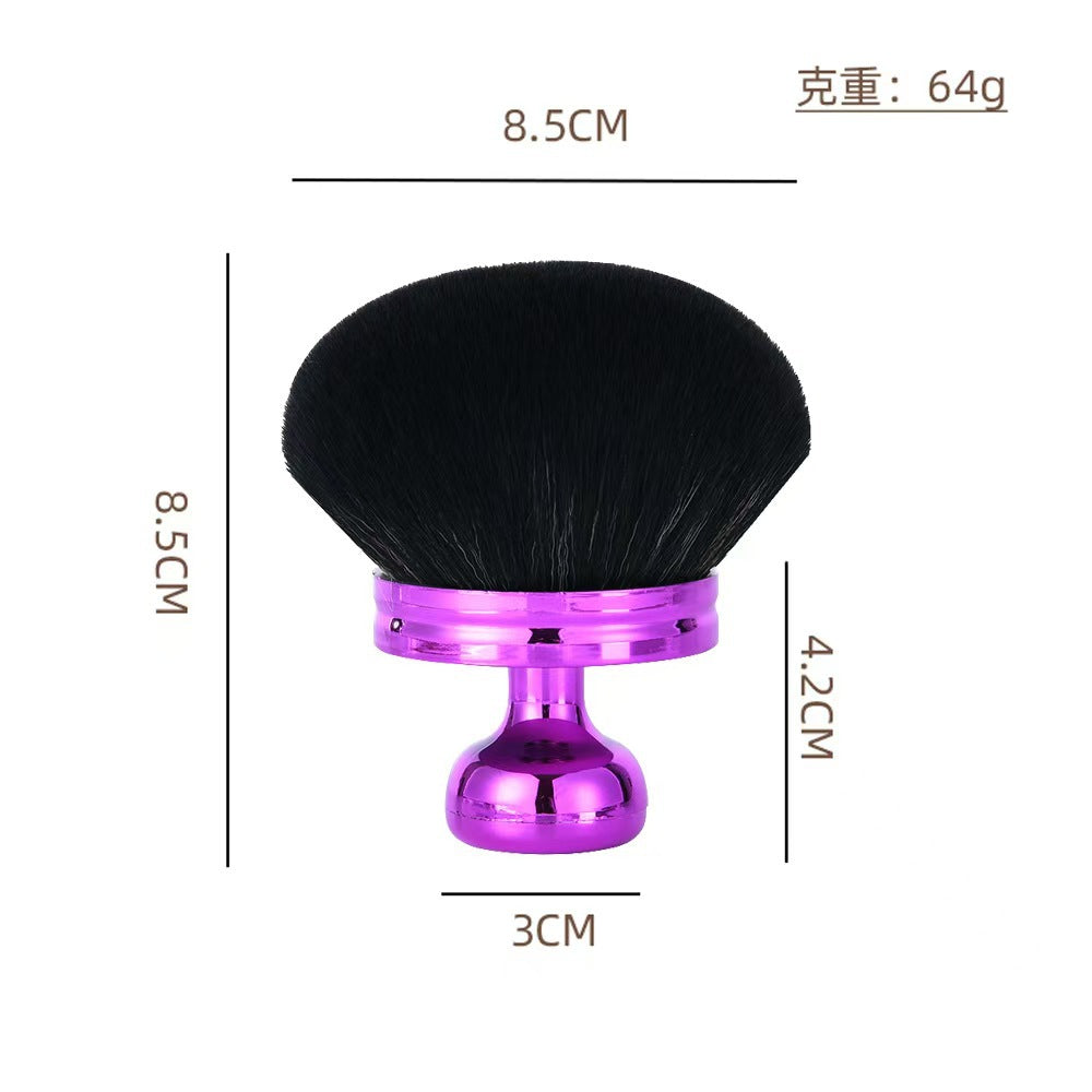 Cross-Border Multifunctional Mushroom Head Body Brush for Loose Powder Setting Makeup Brush Soft Bristle Portable Set Factory Direct Supply