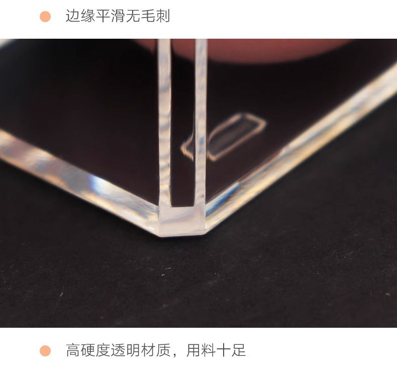 Makeup Cotton Storage Box Beauty Egg Cotton Swab Powder Puff Makeup Remover Cotton Desktop Storage with Lid Bar Storage Transparent Organization