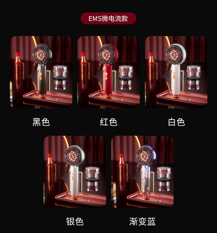 Electric EMS multi-function massage comb laser hair growth instrument scalp massager medicine comb comb hair red comb