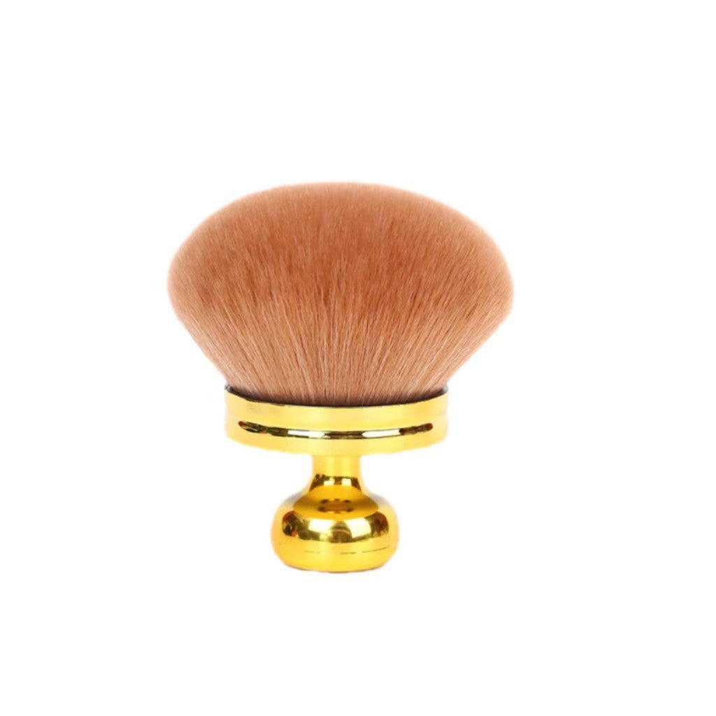 Cross-Border Multifunctional Mushroom Head Body Brush for Loose Powder Setting Makeup Brush Soft Bristle Portable Set Factory Direct Supply