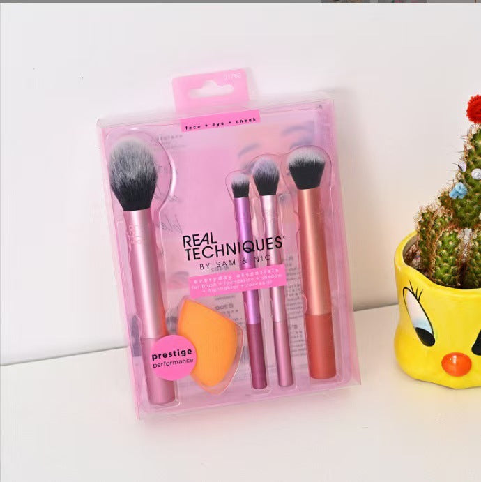 American RT series full set of makeup brushes suit 1997 blush brush vignetting brush eye shadow brush beauty eggs for foreign trade