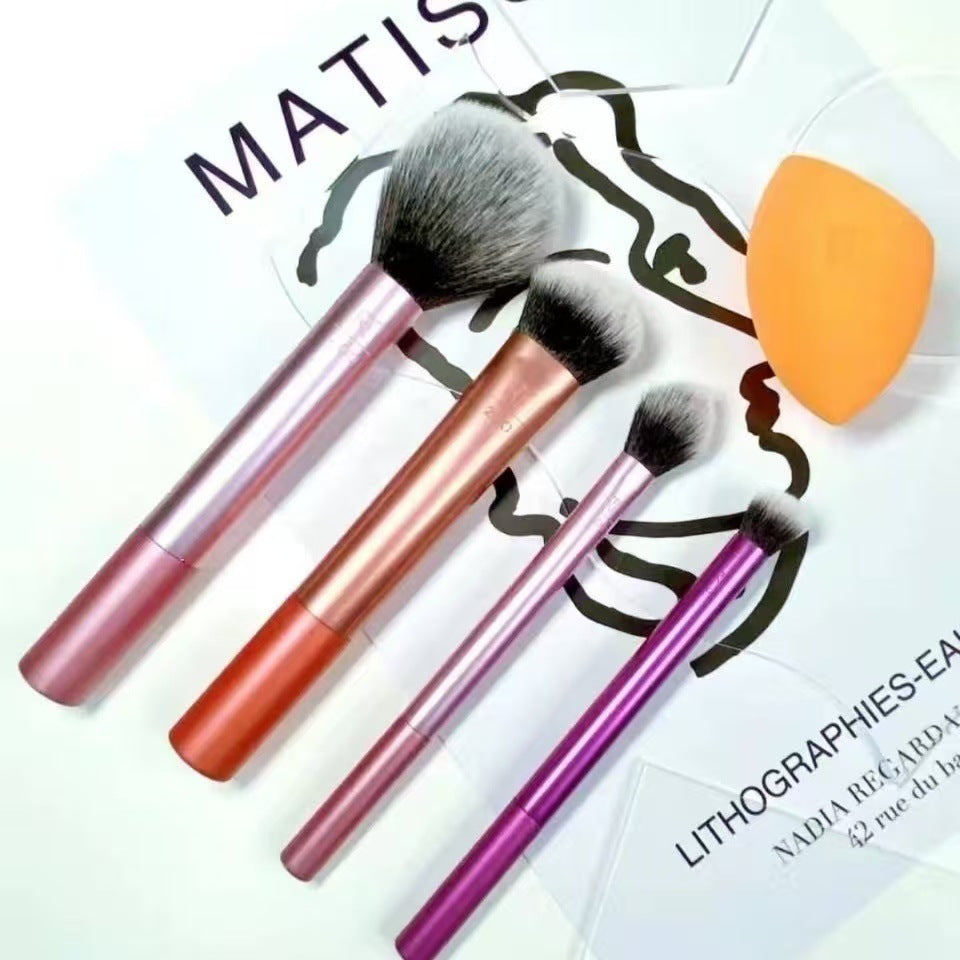 American RT series full set of makeup brushes suit 1997 blush brush vignetting brush eye shadow brush beauty eggs for foreign trade