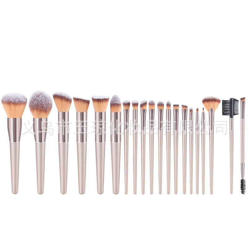 Cross-border explosions makeup brush suit 33-piece set beauty egg powder puff super soft eye shadow brush foundation brush beauty wholesale