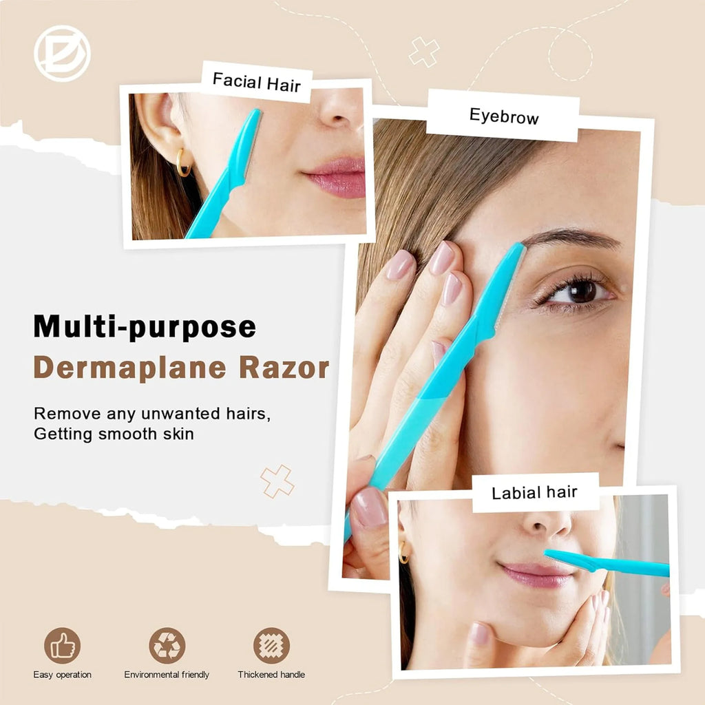 Eyebrow Trimmer Blade Shaver Portable Face Razor Eye Brow Epilation Hair Removal Cutters Safety Razor Makeup Tools