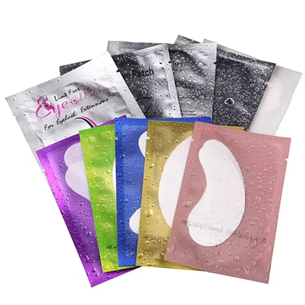 50 Pairs Eyelash Under Eye Patches Eye Pad Isolation Remove Hydrogel Eye Patch Sticker Gasket Eyelash Extension Makeup Tools
