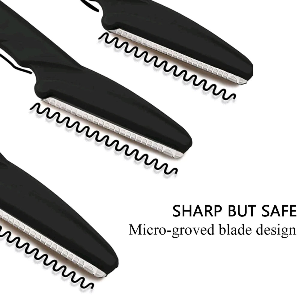 10/30/40Pcs Eyebrow Razor Facial Razor for Women Multipurpose Exfoliating Dermaplaning Tools with Precision Cover Safety Beauty